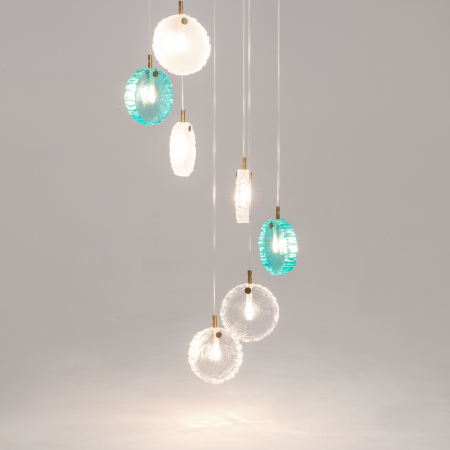 Pendant lamp Frozen MOD254PL-07BS - suspensie moderna [2]