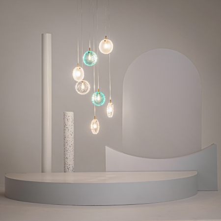 Pendant lamp Frozen MOD254PL-07BS - suspensie moderna [1]
