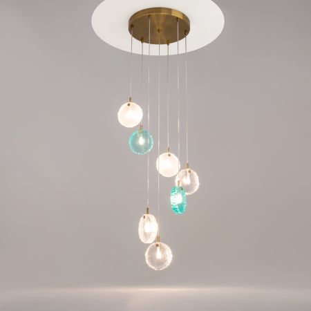 Pendant lamp Frozen MOD254PL-07BS - suspensie moderna [6]