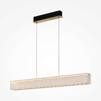 Corpuri de iluminat  - Pendul LED Maytoni Majesty MOD517PL-L28BS3K, 28W, 3000K, auriu