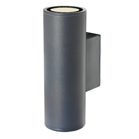 Exterior - APLIQUE IP65 2L*GU10 GRIS OSCURO