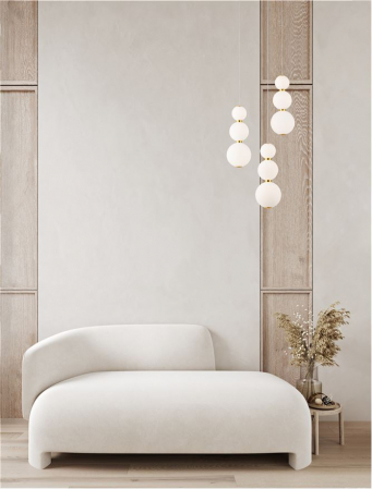 Perla NVL S3 Round Auriu 9695242 - suspensie moderna [2]