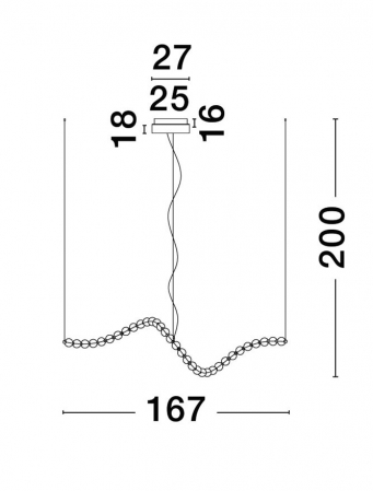 Perla NVL - Suspensie98W auriu - 9695601 [1]