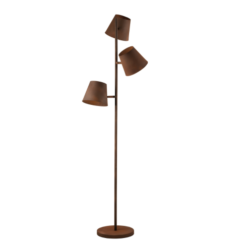 Lampadare - PIANTANA COLT RUGGINE 3XE27 51X165CM