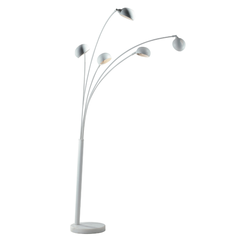 Decorative - PIANTANA ERACLE BIANCA 5XE14 108X35X219CM