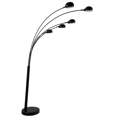 Decorative - PIANTANA ERACLE NERA 5XE14 108X35X219CM