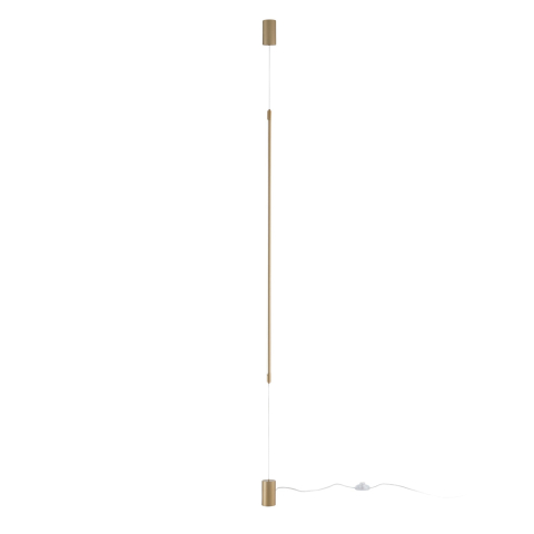 Decorative - PIANTANA LED GRAVITY ORO 15W 1728LM CCT 6X6X400CM