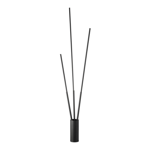 Decorative - PIANTANA LED WANDS NERA 30W 3456LM CCT 10X164CM