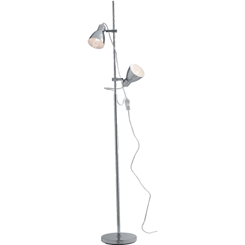 Decorative - PIANTANA LEMONDE ORIENTBILE CROMO 2XE27 35X165CM