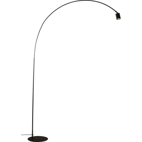Decorative - PIANTANA MAISON ORIENTABILE NERA 1XGU10 185X35X224CM