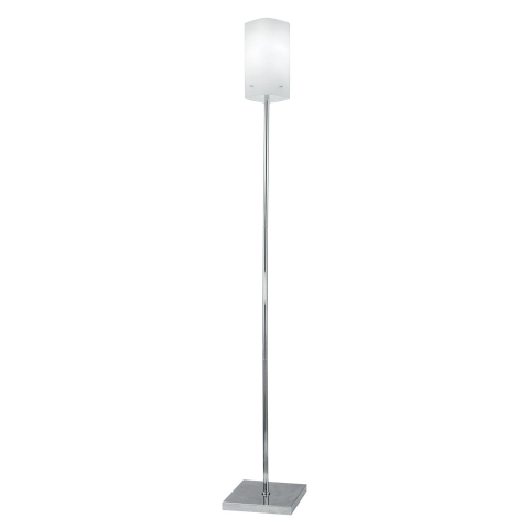 PIANTANA SQUARE BIANCA 1XE27 22X22X155CM
