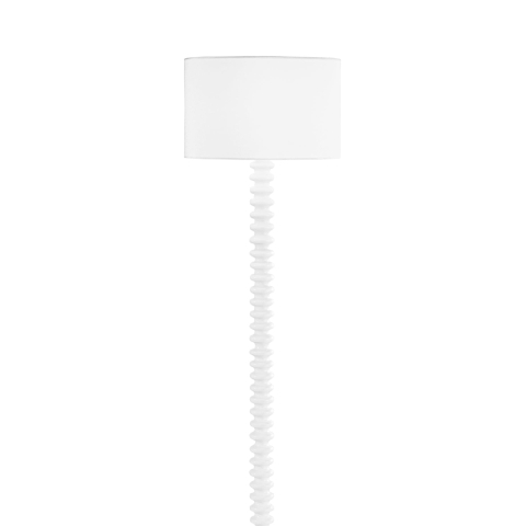 Lampadar SULTAN Bianco din catifea