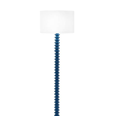Decorative - Lampadar SULTAN Blue din catifea