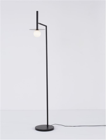 PIELO lampadar - 9043309 - Opal Glass Sandy Black Aluminium [3]