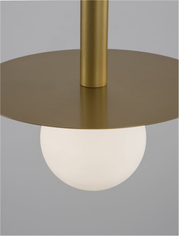 PIELO suspensie SP1 - 9043311 - Brass Gold Metal Opal Glass [6]