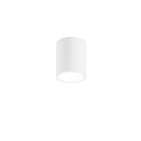 Plafoniere - PLAFONIERA BANJIE TUBOLARE BIANCA 1XGU10 11X11X13,5CM