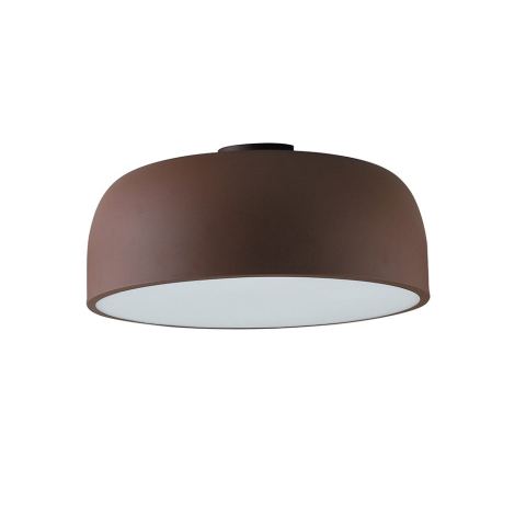 Plafoniere - PLAFONIERA BISTROT CORTEN 3XE27 38X38X19,5CM