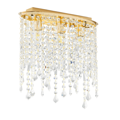 Plafoniere - PLAFONIERA BREEZE ORO 3XE14 40X15,5X36CM