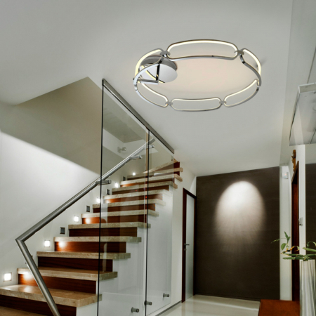 Plafoniere - Plafoniera moderna Colette diam 80 cm - Schuller