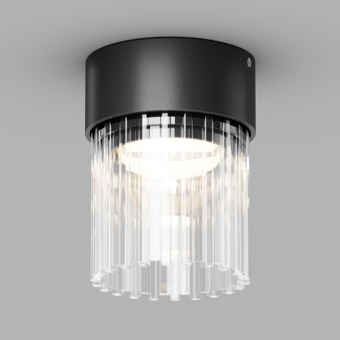 Plafoniere - Aplică de exterior Maytoni Glaris O181WL-L8BK