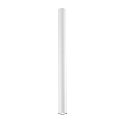 Plafoniere - PLAFONIERA FLUKE TONDA BIANCA 1XGU10 5,5X5,5X75CM