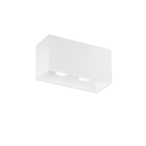 Plafoniere - PLAFONIERA FOSTER BIANCA 2XGU10 24X13CM
