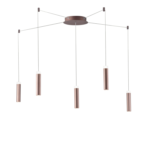 Plafoniere - PLAFONIERĂ LED CANDLE BRONZ 35W 3600LM 4000K 400X20X4CM