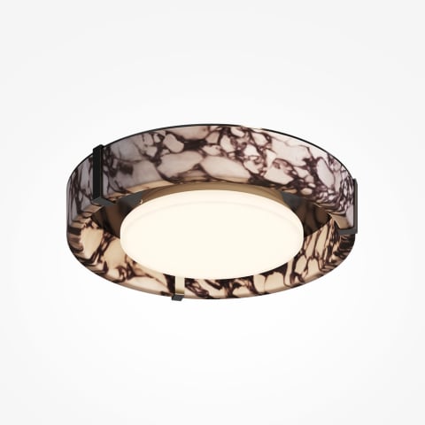 Decorative - Plafonieră LED Maytoni Clarett negru 22W CCT Ø400 MOD533CL-L22BK