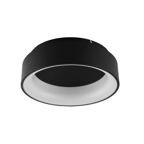 Fan Europe  - PLAFONIERA LED NOAH NERA 40W 5600LM CCT IP44 45X45X13CM