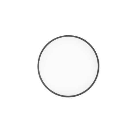 Plafoniere - PLAFONIERA LED PANGEA NERA 24W 3520LM CCT 41X41X6CM