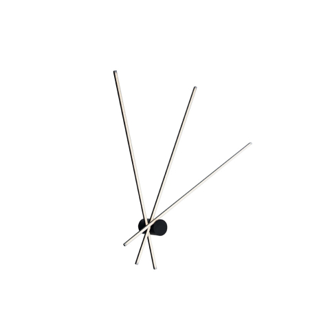 Plafoniere - PLAFONIERĂ LED SHANGHAI NEAGRĂ 27W 3750LM 4000K 92X100X14,5CM
