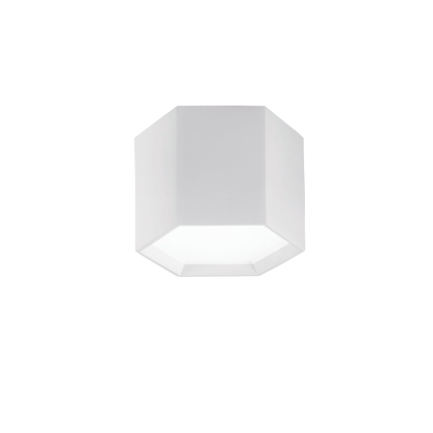Plafoniere - PLAFONIERA LED VORTEX BIANCA 12W 1310LM CCT 20X20X15CM