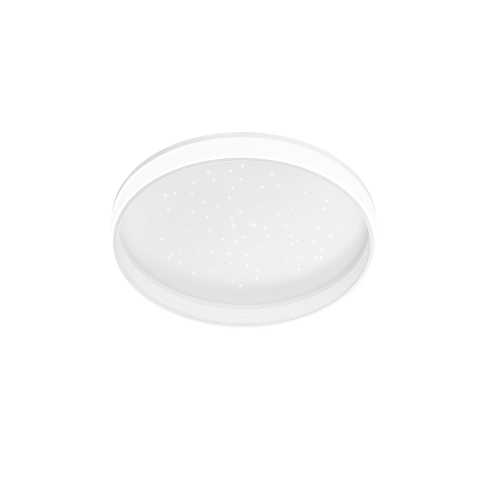Plafoniere - PLAFONIERA LED WISH BIANCA 50W 5500LM CCT+DIMM. CON TELECOMANDO 40X9CM