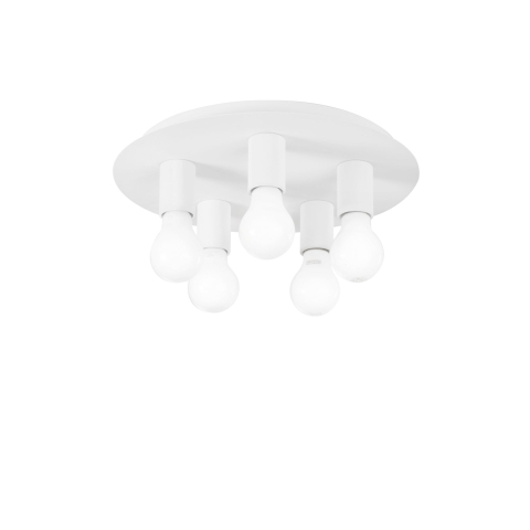 Plafoniere - PLAFONIERA STRIKE BIANCA 5XE27 35X35X86CM