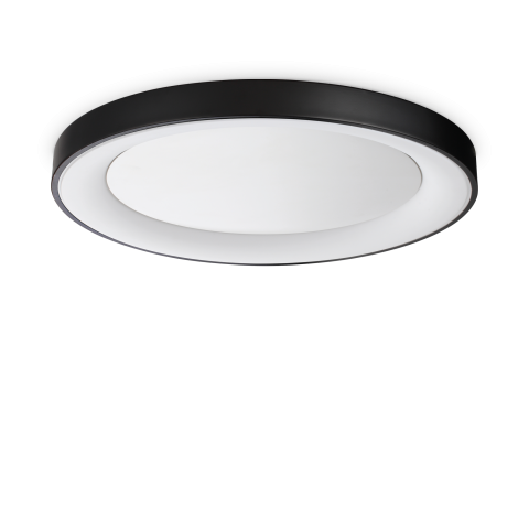 PLANET PL D60 NERO - plafoniera moderna LED