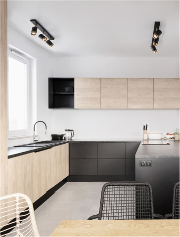 Plafoniere - POGNO aplica AP3 - 9111435 - Sandy black & Gold Aluminium