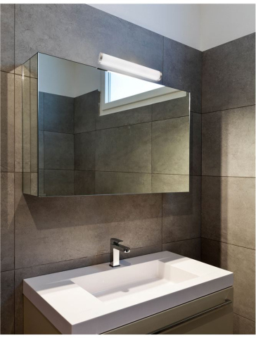 Aplice - POLO aplica - 602202 - Opal Glass & Satin Nickel