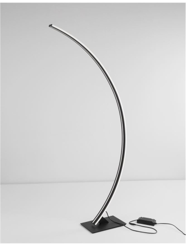 PREMIUM lampadar - 9348092 - Sandy Black Aluminium & Acrylic Dimmable [2]