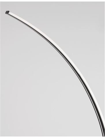 PREMIUM lampadar - 9348092 - Sandy Black Aluminium & Acrylic Dimmable [6]