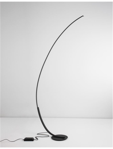 PREMIUM lampadar - 9396060 - Sandy Black Steel Aluminium & Acrylic [2]
