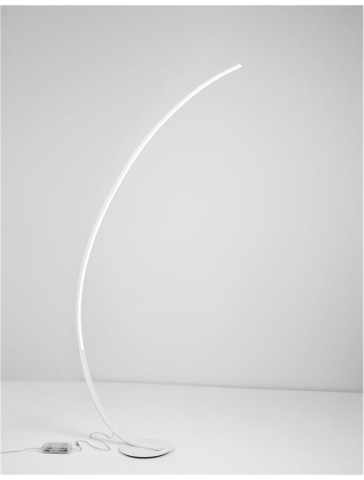 Corpuri pt interior - PREMIUM lampadar - 9396061 - Sandy White Aluminium & Acrylic