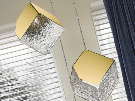 Suspensie moderna Priscila 720403 LAMP 4L GOLD - Schuller [1]