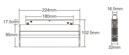 PROIECTOR LED RGB CCT SMART SINA MAGNETICA 22.5CM 6W R22- 48V PE SINA MAGNETICA  S22/R22 [3]