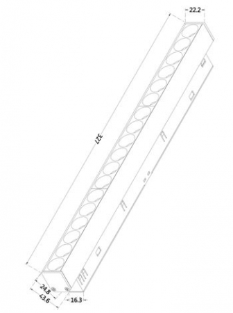 PROIECTOR POINT LED 18W 3000K/4000K - 48V PE SINA MAGNETICA  S22/R22 [1]