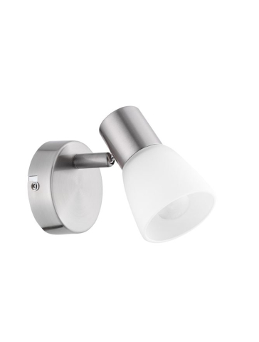 PUBLICO aplica AP1 - 667001 - Opal Glass Satin Nickel Metal [1]