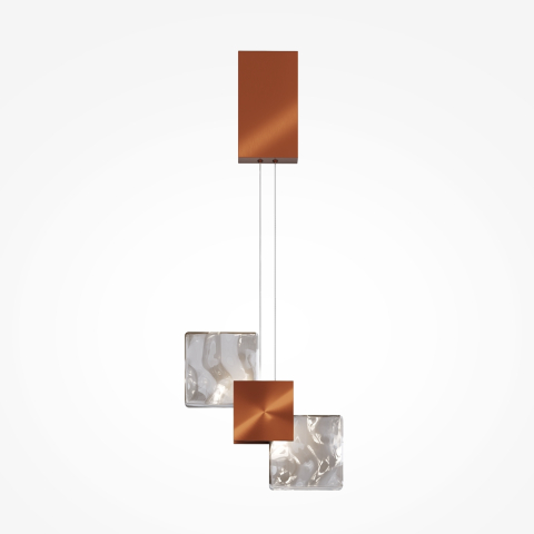 Pendul Maytoni Quadro cupru MOD519PL-L8C3K