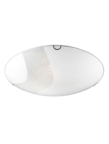 QUALE plafoniera - 8361602 - White Glass & Crystal Chrome Metal [1]