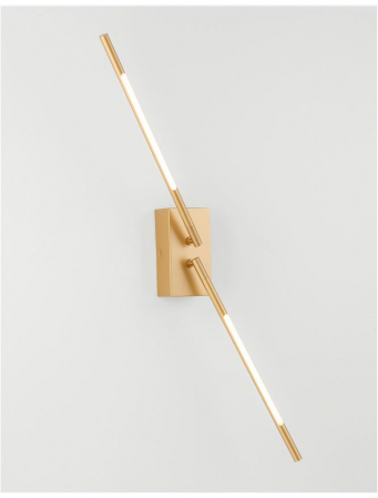Raccio - gold - Nova Luce - 11W - Aplica moderna - 9180722