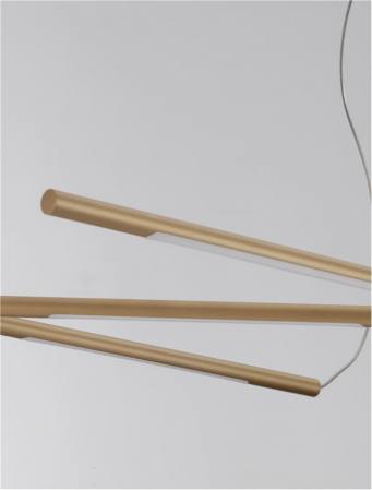 Raccio - gold - Nova Luce - 27W  - Suspensie moderna - 9695214 [3]