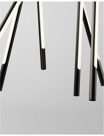 Raccio - black - Nova Luce - 68W  - Suspensie moderna - 9180783 [4]